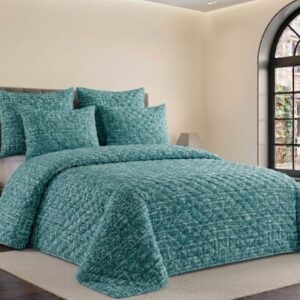 5pcs premium velvet Bedspread