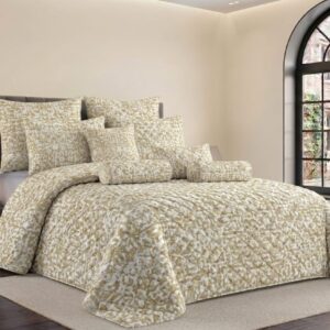 9pcs premium velvet Bedspread
