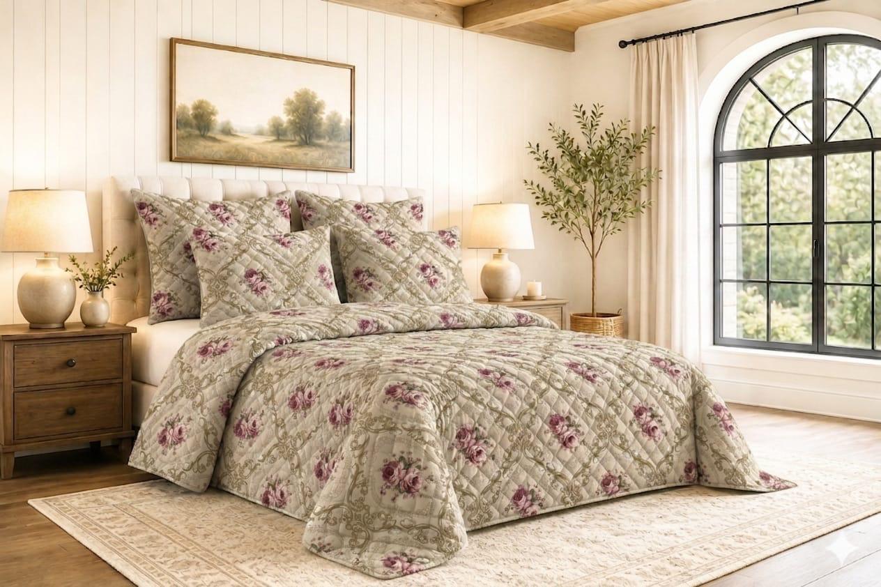 5PCS COTTON BED SPREAD - Image 4