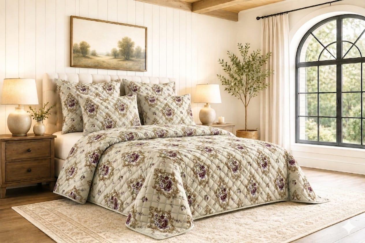 5PCS COTTON BED SPREAD - Image 9