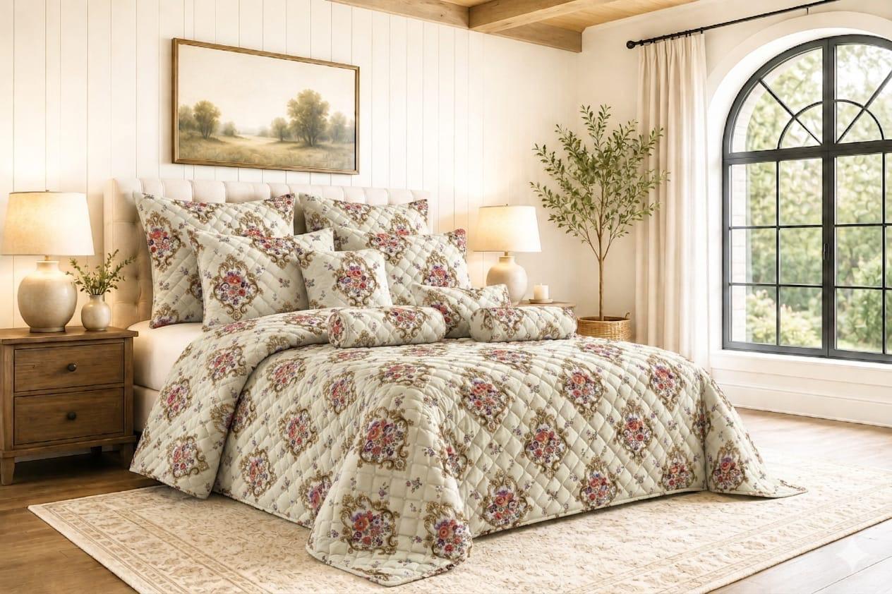 9PCS COTTON BED SPREAD - Image 8