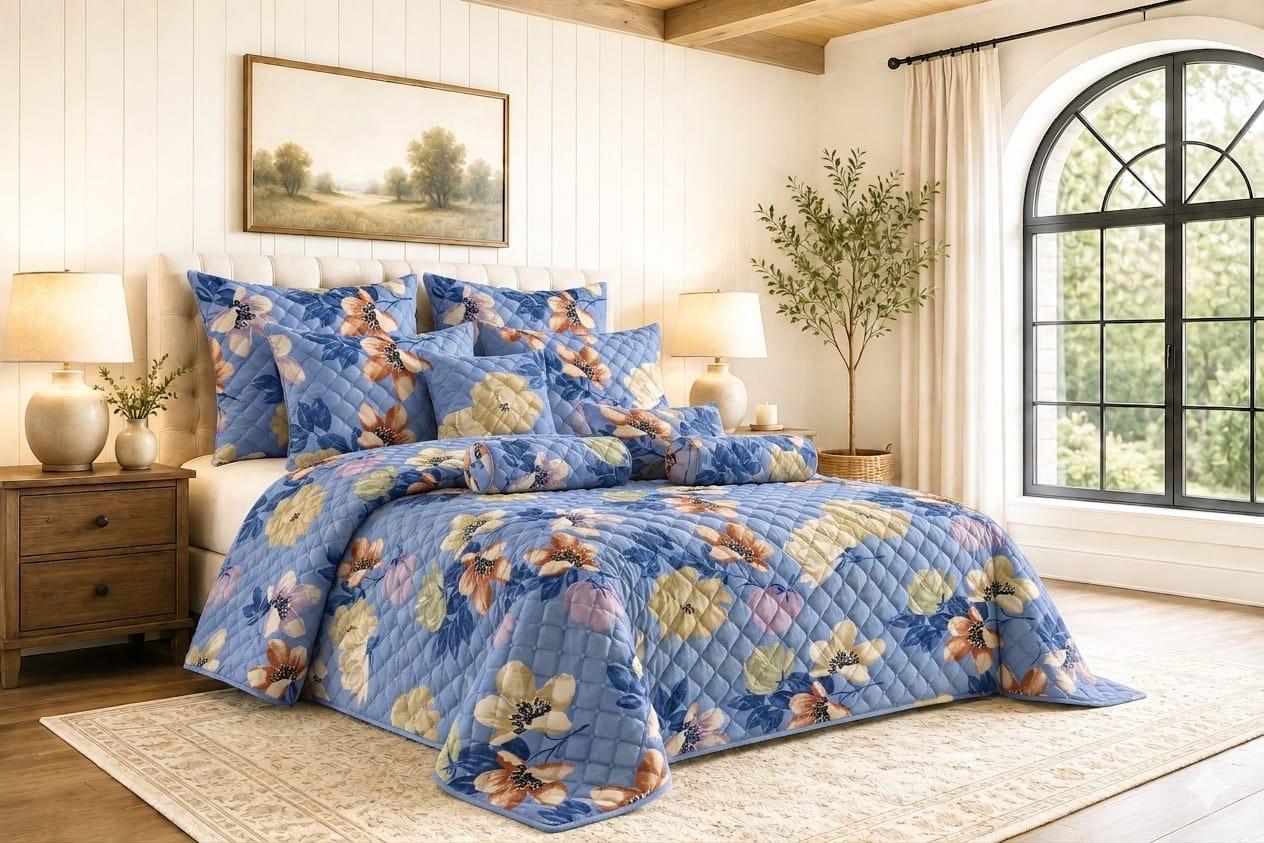 9PCS COTTON BED SPREAD - Image 5