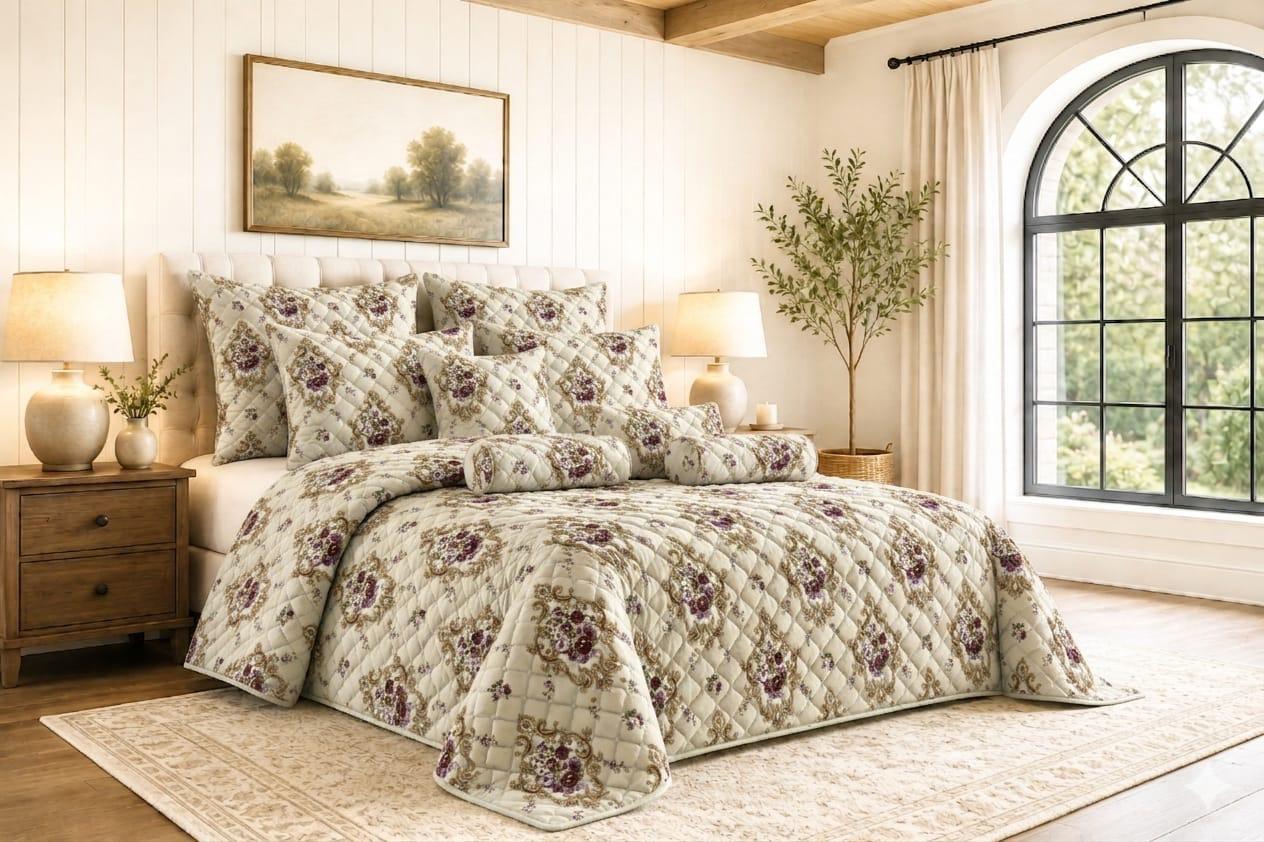 9PCS COTTON BED SPREAD - Image 6