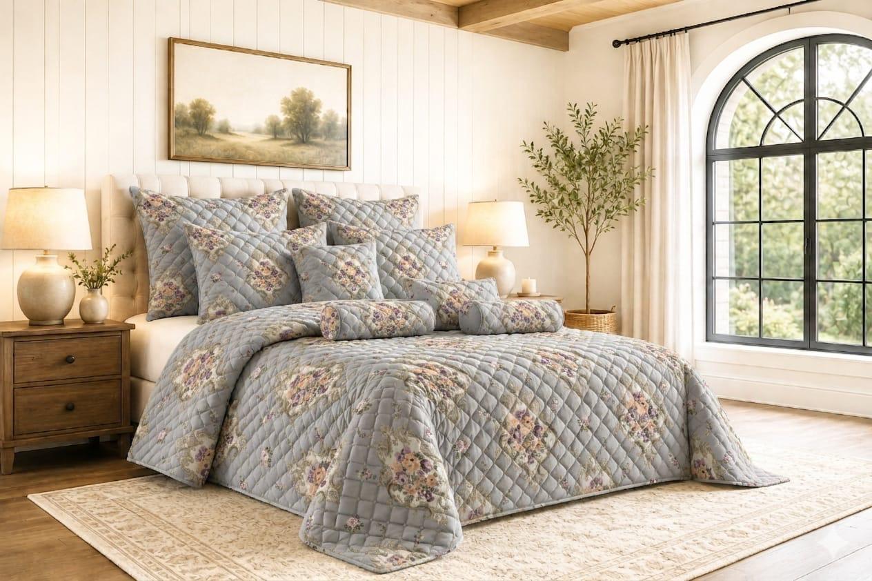 9PCS COTTON BED SPREAD - Image 7