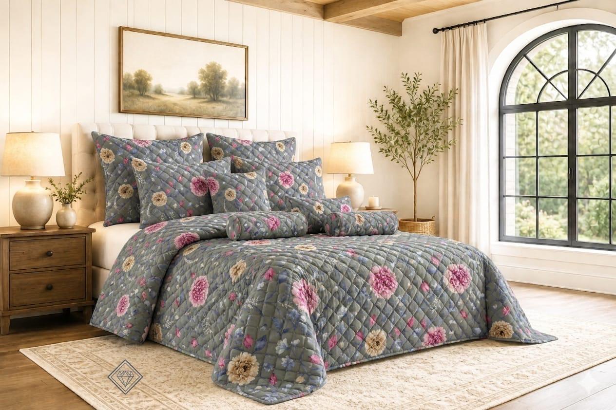 9PCS COTTON BED SPREAD - Image 12