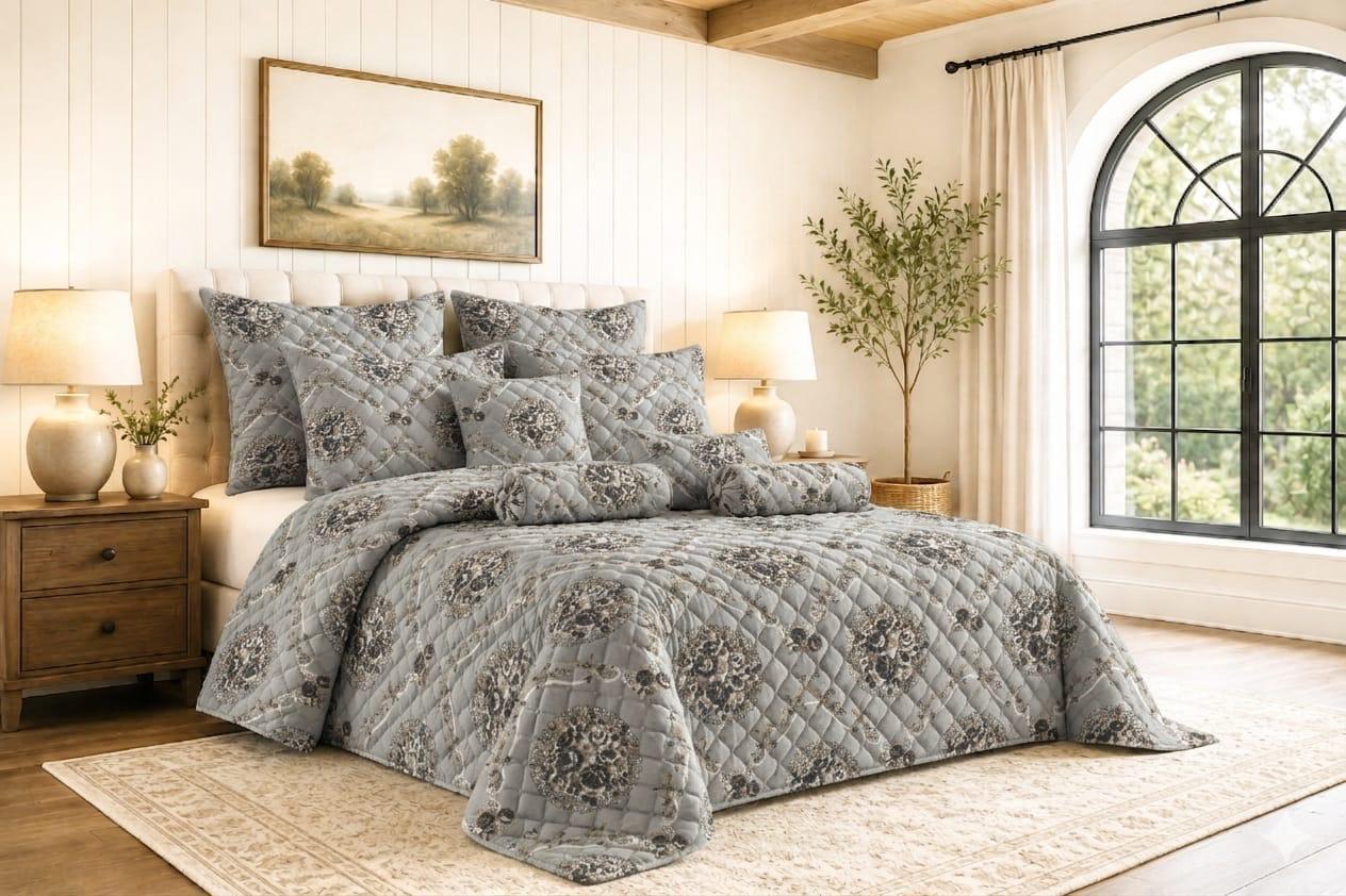 9PCS COTTON BED SPREAD - Image 10